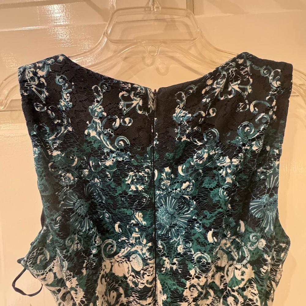 Danny and nicole sleeveless lined lace dress  new - Picture 6 of 6